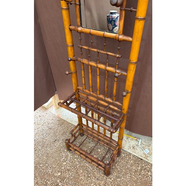 Early 20th Century French Aesthetic Movement Coat Rack/ Hall Tree For Sale - Image 4 of 6