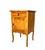 Wood French Provincial Nightstands, Wood With Cabriole Legs, a Pair For Sale - Image 7 of 13