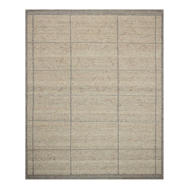 Amber Lewis x Loloi Bowie Fog / Grey 2'-9" x 8'-0" Runner Rug For Sale