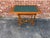 Late 20th Century Vintage Louis XvI Style Marquetry Stretcher Base Brass Mounted Floral Inlaid Card Table For Sale - Image 5 of 16