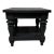 1990s Professionally Restored Solid Wood End Table For Sale
