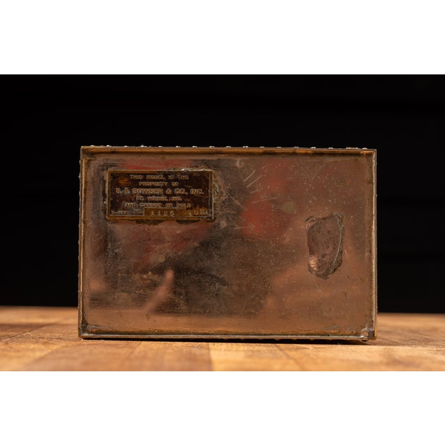 Early 20th Century Circa 1920 s.f. Bowser Functional Metal Pump Salesman Sample For Sale - Image 5 of 10