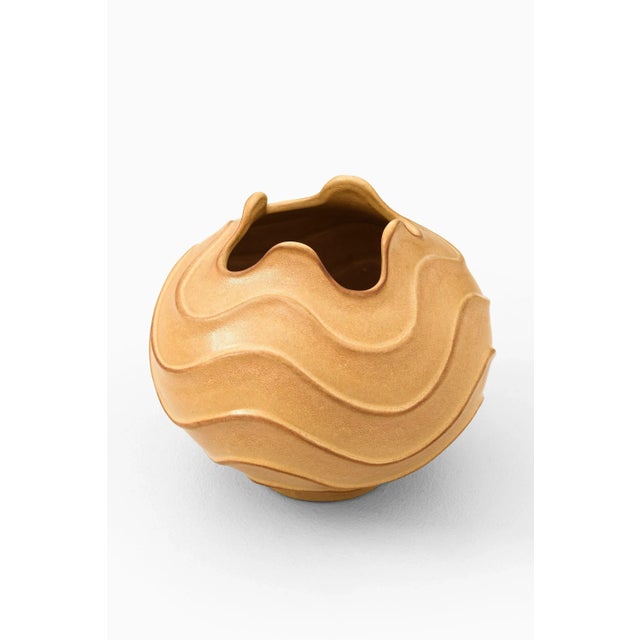 Rare glazed ceramic vase by ewald dahlskog, 1930's additional information: material: glazed ceramic style: mid century,...