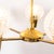 Metal Prismatic Five Pod Crystal Pendant Chandelier, 1950s For Sale - Image 7 of 10