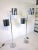Robert Sonneman Pair of Chrome Sail Shaded Floor Lamps For Sale - Image 9 of 9