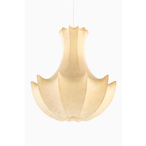 Italian Hanging Lamp in the style of Achille and Pier Giacomo Castiglioni, 1960s For Sale - Image 4 of 11