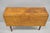 Antique American Federal Tiger Maple Narrow Drop Leaf Breakfast Dining Table For Sale In Philadelphia - Image 6 of 18