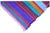 Bright Multi Color Striped Turkish Rug, 5'6x8'6 Authentic Village Kilim, Mid Century Modern Home Decor For Sale - Image 10 of 12
