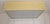 Mid-Century Minimalist Square Ceiling Light with Yellow Metal Housing and Frosted Glass Panel, 1960s For Sale - Image 6 of 12