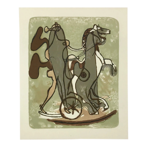 Georges Braque Lithograph P21 Athenee 1963