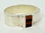 Mid-Century Modern Finnish Sterling Silver and Tiger Eye Bangle Bracelet by Raimo Keskinen for Lahti, 1970s For Sale - Image 11 of 11