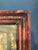 Wood Antique Mohr Framed Triptych Domestic Scene Print For Sale - Image 7 of 10