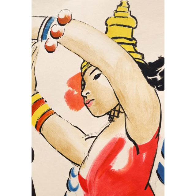 Art Deco 1929 Swedish Art Deco Poster, Barney's Dag (Children's Day) For Sale - Image 3 of 6