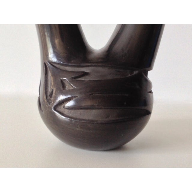 Vintage Signed Santa Clara California Pottery Piece by Linda Naranjo For Sale - Image 9 of 11