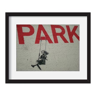 Lisa Fong "Banksy Art" Framed Photo Print For Sale