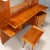 Vintage Dressing Table in Oak Veneer and Glass, 1960s For Sale - Image 11 of 14