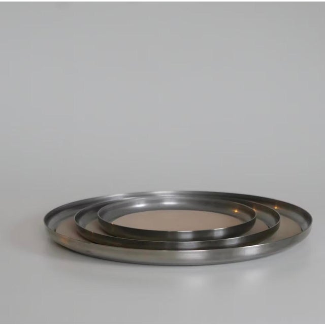 Contemporary Michael Verheyden Serve Set Stainless Steel For Sale - Image 3 of 3