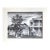Vtg 1939 Print in 11x14 Mat, Ready to Frame: Aaron Bohrod, "New Orleans Street" For Sale
