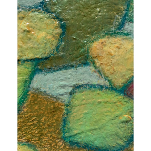 "Orbiting Meadows" Original Mixed Media Abstract by Zac Woodiel For Sale - Image 12 of 12