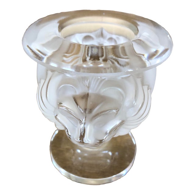 Vintage Lalique Lion Cigarette Holder For Sale