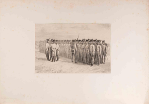 Auguste Raffet, Inspection des Troupes Russes, Lithograph, 1836
