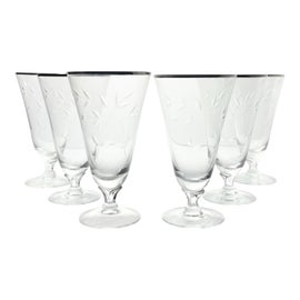 Example of Fostoria Glass Company Tumblers and Tall Glasses