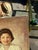 1970s Vintage Portrait Painting of a Woman on Canvas, Signed by the Artist For Sale - Image 5 of 9