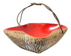 Vintage Centerpiece Basket, Italy, 1950s