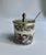Staffordshire Mid 20th Century Royal Staffordshire Porcelain & Silverplate Lidded Jar With Spoon For Sale - Image 4 of 12