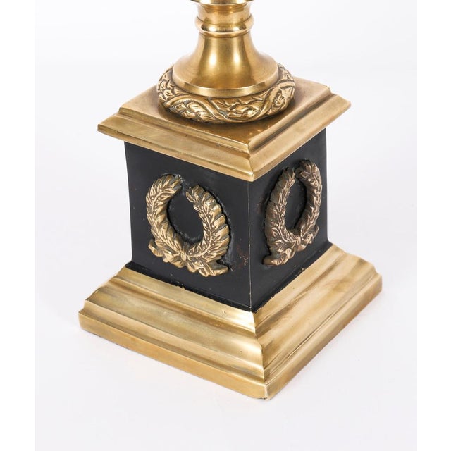 Antique Italian Grand Tour Borghese Bronze Campana Urns, 1800s, Set of 2 For Sale - Image 4 of 17