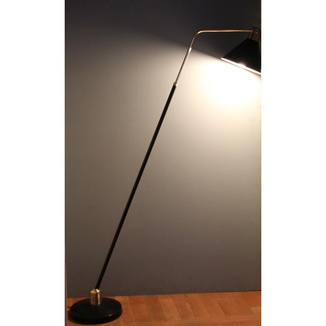 Mid-Century Modern Mid-Century Brass Floor Lamp from Monix, 1950s For Sale - Image 3 of 18