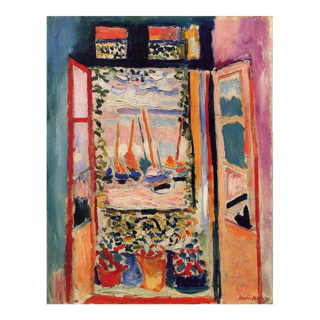 Henri Matisse the Open Window LTD Edition Numbered Giclee For Sale
