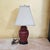 Vintage Oxblood Red Ginger Jar Table Lamp – Ceramic Traditional Accent, 20” For Sale - Image 4 of 18