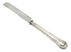 Silver Bread Knife, France, 1900s