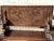 Wood Oak Monks Hall Bench with Carved Lions &n Heraldic Crest For Sale - Image 7 of 13