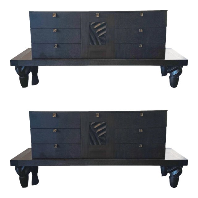 Samba Cabinet by Wendell Castle From Late 20th Century, a Pair For Sale