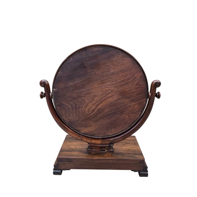 Antique Rosewood Tabletop Vanity Swing Mirror by Joseph Loader An elegant antique tabletop vanity swing mirror by Joseph...