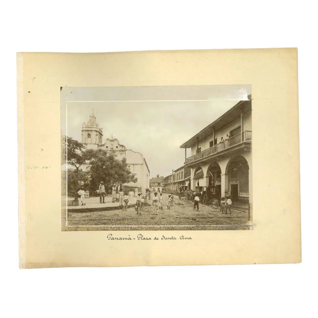 Unknown, Ancient Views of Panama City, Photos, 1880s, Set of 2 For Sale