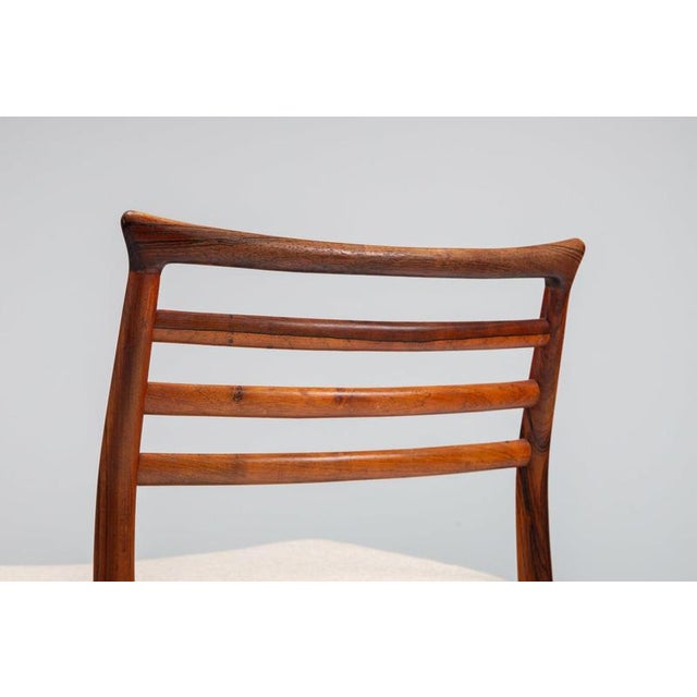 Dining Chairs in Rosewood by Erling Torvits for Sørø Stolefabrik, Denmark, 1960, Set of 6 For Sale - Image 9 of 15