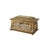Bronze Antique Spanish Gilt Bronze Decorative Casket Box / Silvered & Lined Interior For Sale - Image 8 of 8