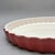 Vintage Emile Henry France Burgundy Red Stoneware Fluted Tart Pan For Sale In New York - Image 6 of 8