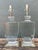 Mid-Century Modern Vintage Regency Glass Lamps - A Pair For Sale - Image 3 of 12