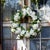 Enhance your homes spring decor with this stunning Hydrangea & Seedum Floral Wreath. Featuring soft white hydrangea...
