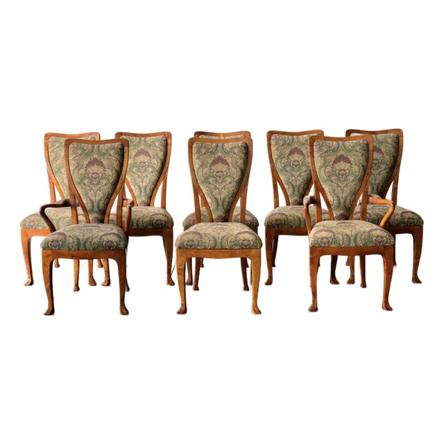 Neo-Art Nouveau Dining Chairs by Arroyo Design, in Mesquite For Sale