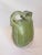 Chinese Late 19th Century Green Oval Oil Vessel For Sale - Image 3 of 8