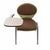 Textile Chair with Writing Tablet, 1980s For Sale - Image 7 of 7