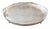Traditional Large Regency Style Barker Ellis Silver Footed Gallery Tray For Sale - Image 3 of 6