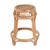 Coastal Antigua 24.75 in. Seat Height Round Rattan Counter Stool with Footrest, Natural Rattan For Sale - Image 3 of 7