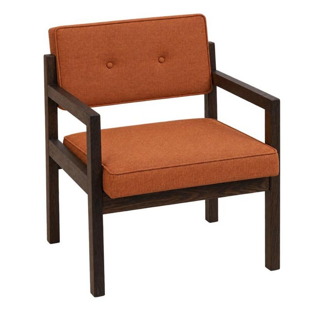 Vintage Armchairs with Wengé Frame, 1970s For Sale - Image 3 of 7