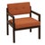 Vintage Armchairs with Wengé Frame, 1970s For Sale - Image 3 of 7